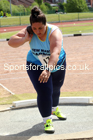 Senior womens shot putt, 2021 Northern Senior and Under-20s Champs., Leigh. Photo: David T. Hewitson/Sports for All Pics